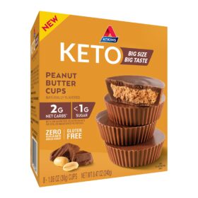 Atkins Keto Peanut Butter Cups, 8 Count