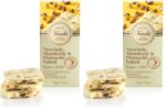 Venchi White Chocolate with Pistachios and Salted Nuts (Pack of 2)