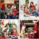 Surprise Gift Box Explosion, Merry Christmas Folding Bouncing Envelope, 2025 Newly Folding Pop-Up Explosion Box, Christmas & Birthday (Red-B-12PCS) - Image 3