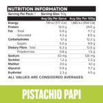 Muscle Nation Cheesecake Pistachio Papi Protein Bar Full of Flavour, Layers, and Inclusions, Soft and Chewy Texture, Convenient Protein Hit – 12 x 50g - Image 4