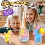 Unicorn Hatching Rainbow Eggs for Kids - 6 Pack Unicorn Gifts for Boys & Girls, Birthday Easter Basket Stuffers Gift Ideas for Kids 3+ Year Old - Girl Gifts for Ages 3 4 5 6 7 8 - Image 4