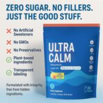 UltraCalm Drink Mix – Raspberry Lemonade Sugar-Free, Non-GMO, Gluten-Free  20 Packets - Image 5