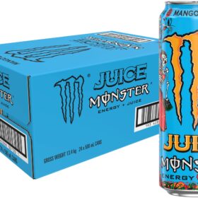 Monster Energy Drink Juice Mango Logo 24 x 500ml