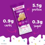 Quest Nutrition Birthday Cake Frosted Cookies, 8 x 2 Cookie Count - Image 2
